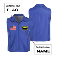 Thumbnail for Customisable Flag & Name Vest - view 2