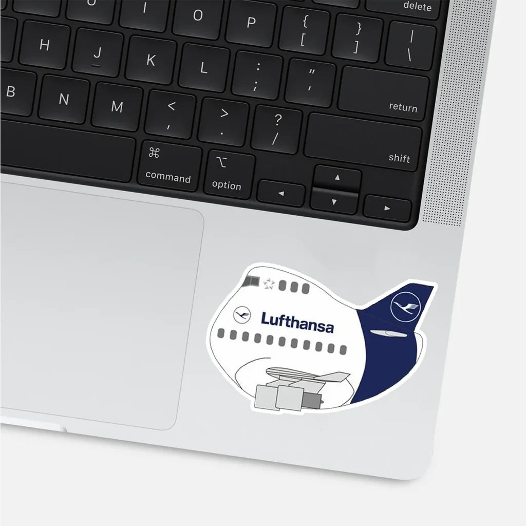 Lufthansa Boeing B747 Airplanes sticker
