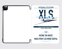 Thumbnail for Cessna Citation XLS design on white ipad tablet case
