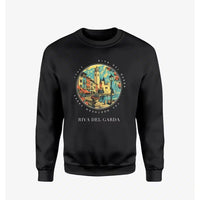 Thumbnail for RIVA DEL GARDA - Badge - Sweatshirt - Black