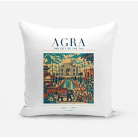 Thumbnail for AGRA - Poster - Pillow - White