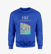 Thumbnail for Erfurt-Weimar Airport (ERF) design on blue sweatshirt