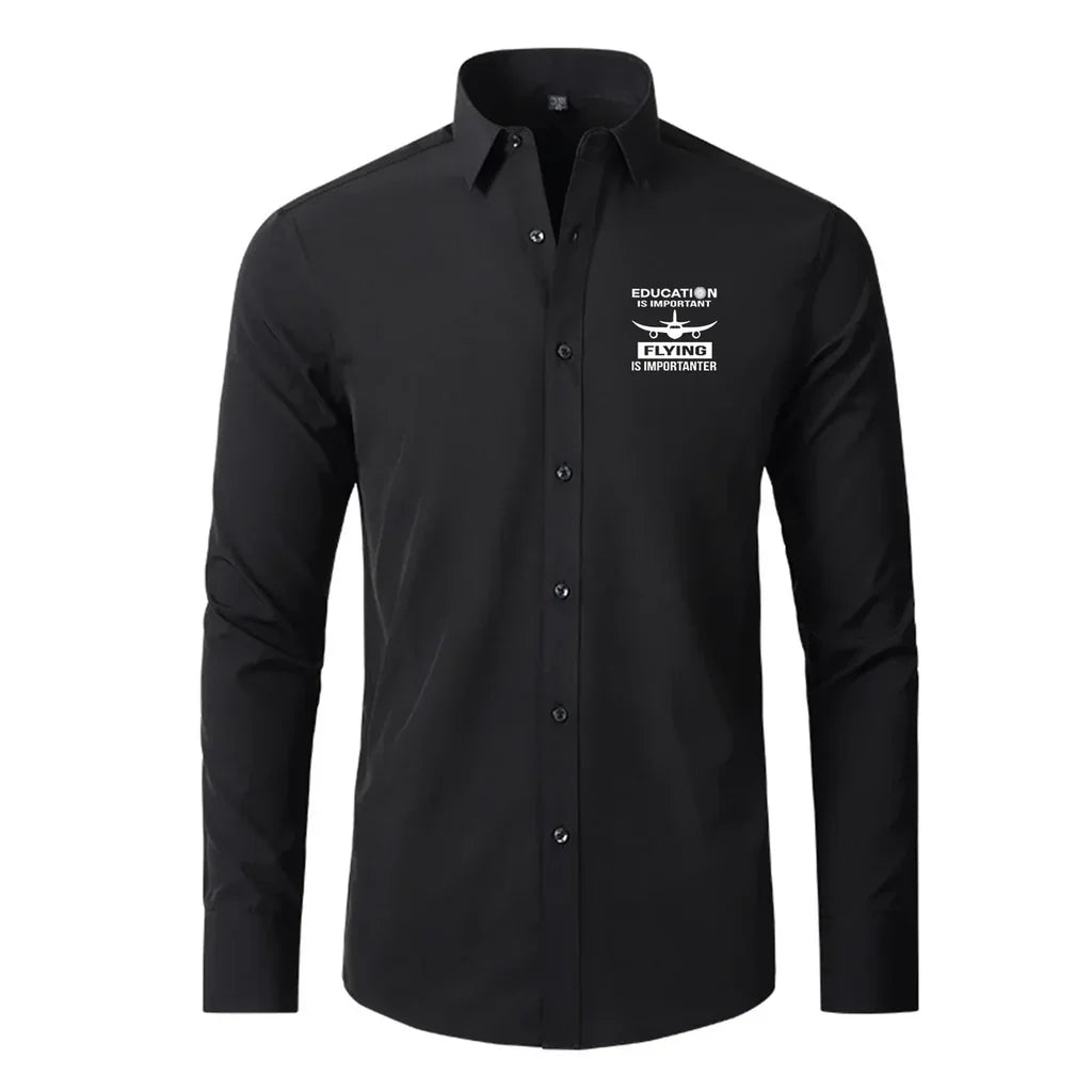 Customisable Flying is Importanter Shirt - view 2