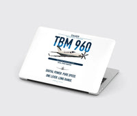 Thumbnail for Daher TBM 960 design on white MacBook case