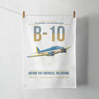 Thumbnail for Martin B-10 design on white towel