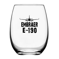 Thumbnail for Customisable Embraer E-Jet Drinking Glass - view 2