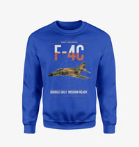 Thumbnail for F-4C Phantom II design on blue sweatshirt