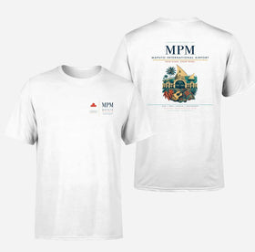 Double-Side Printing — Maputo International Airport (MPM) Double-Side T-Shirt