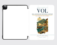 Thumbnail for Nea Anchialos National Airport (VOL) design on white ipad tablet case