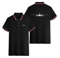 Thumbnail for Customisable Airbus A350 Polo Shirt - view 2