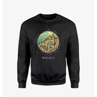 Thumbnail for MALAGA - Badge - Sweatshirt - Black