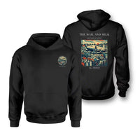 Thumbnail for VINTAGE G4098 - The Mail And Milk - Double-Side Hoodie design on black double side