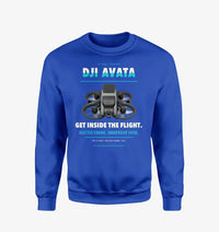 Thumbnail for DJI Avata design on blue sweatshirt