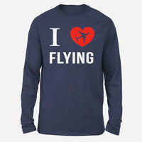Thumbnail for I Love Flying T-Shirt - view 2