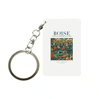 Thumbnail for BOISE - Poster - Key Chain - White