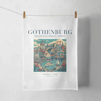 Thumbnail for GOTHENBURG - Poster - Towel - White