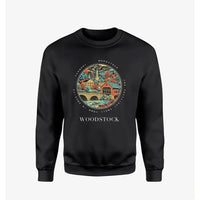 Thumbnail for WOODSTOCK - Badge - Sweatshirt - Black