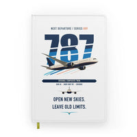 Thumbnail for Boeing 787-8 Dreamliner design on white notebook