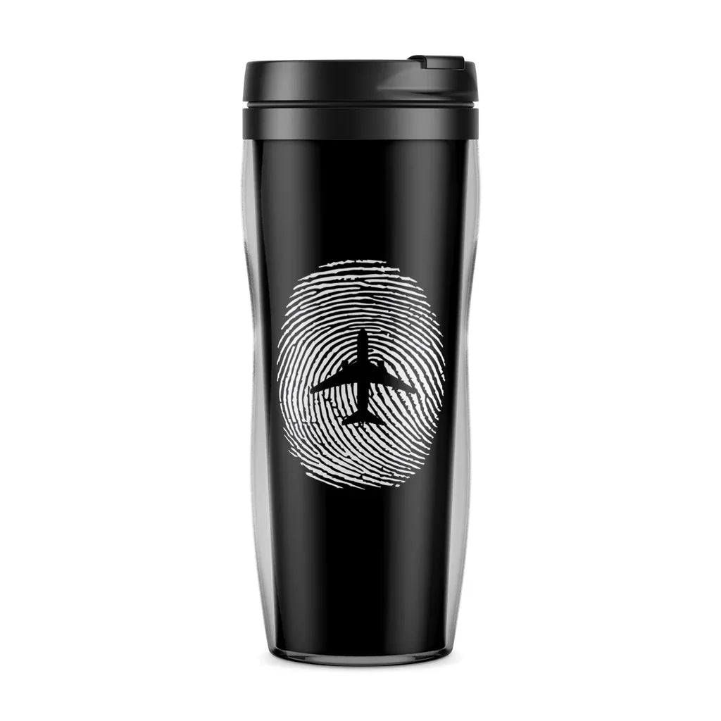Aviation Finger Print Travel Mug - view 2