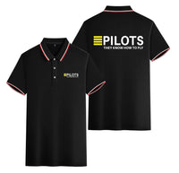 Thumbnail for Customisable Pilots They Know How To Polo Shirt - view 2