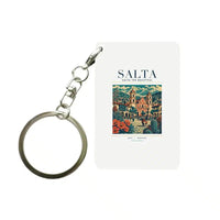 Thumbnail for SALTA - Poster - Key Chain - White
