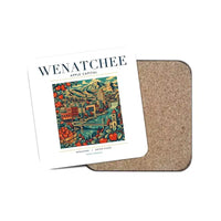Thumbnail for WENATCHEE - Poster - Coaster - White