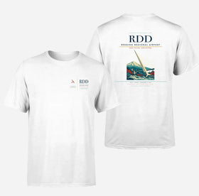 Double-Side Printing — Redding Regional Airport (RDD) Double-Side T-Shirt