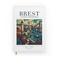 Thumbnail for BREST - Poster - Notebook - White