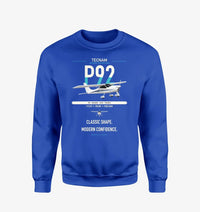 Thumbnail for Tecnam P92 Echo MkII design on blue sweatshirt