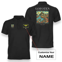 Thumbnail for LOFOTEN - Poster - Double-Side Polo - Black + Name