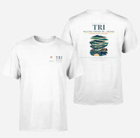 Thumbnail for Tri-Cities Airport (TRI) design printed on white double-side t-shirt