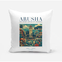 Thumbnail for ARUSHA - Poster - Pillow - White