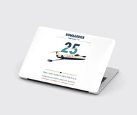 Thumbnail for Bombardier Learjet 25 design on white MacBook case