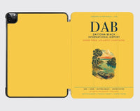 Thumbnail for Daytona Beach International Airport (DAB) design on yellow ipad tablet case