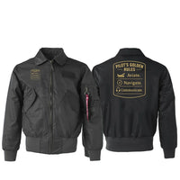 Thumbnail for Customisable Pilot's Golden Rules Embroidery Patch - view 2