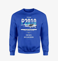 Thumbnail for Tecnam P2010 design on blue sweatshirt