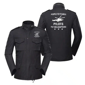 People Fly Planes Pilots Fly Helicopters Military Coats