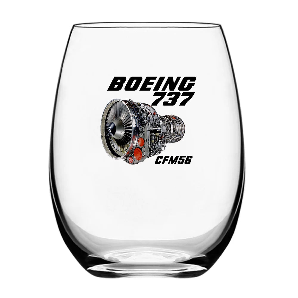 Customisable Boeing 737 Drinking Glass - view 2