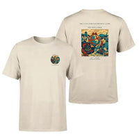 Thumbnail for VINTAGE G4435 - The Navigator's Retirement Globe - Double-Side T-Shirt design on beige double side t shirt