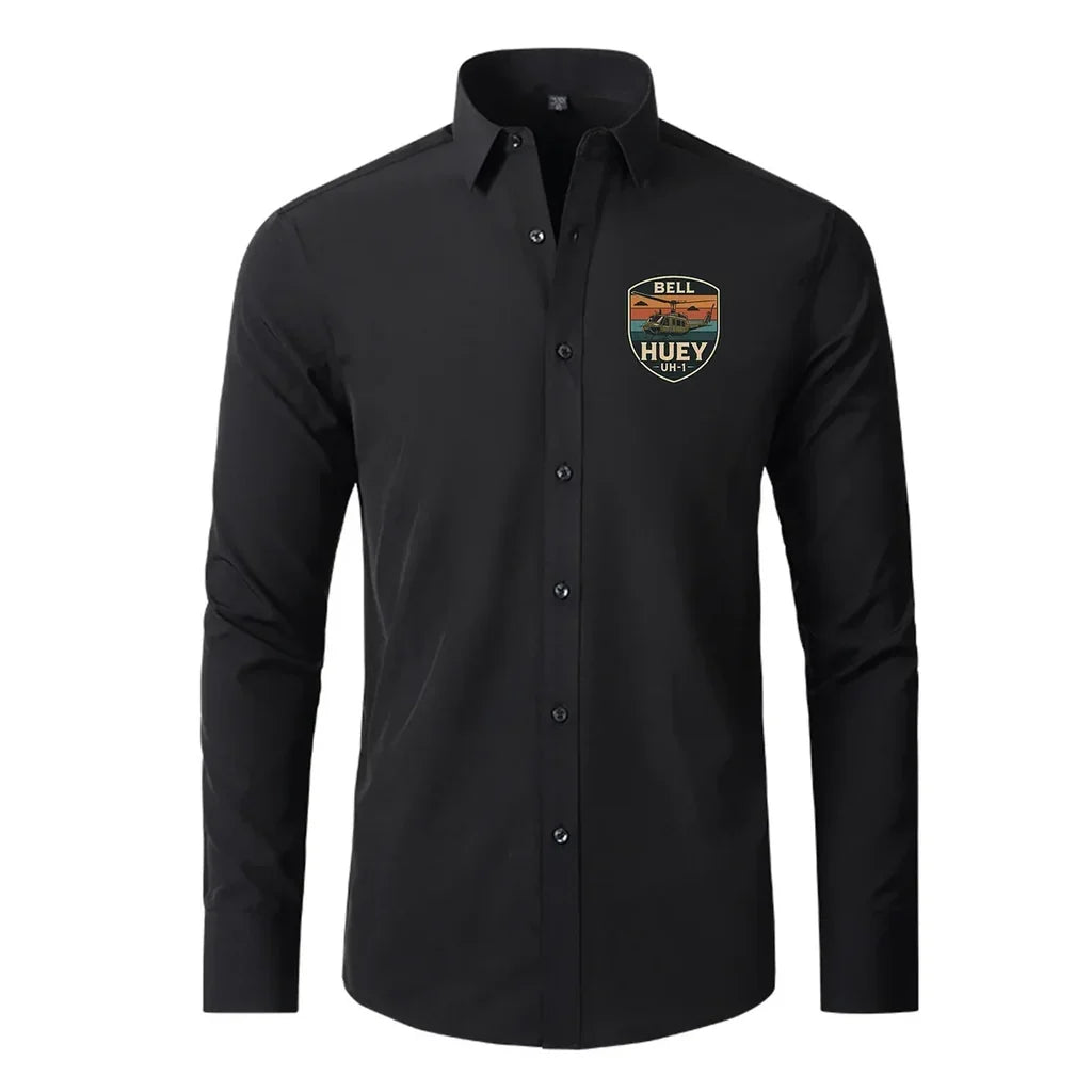 Customisable Retro BELL HUEY UH-1 Shirt - view 2