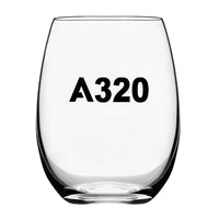 Thumbnail for Customisable Airbus A320 Drinking Glass - view 2