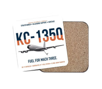 Thumbnail for KC-135Q Blackbird Tanker design on white 1 piece coaster