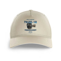 Thumbnail for PW4000-100 design on beige printed hat