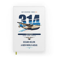 Thumbnail for Boeing 314 Clipper design on white notebook