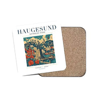 Thumbnail for HAUGESUND - Poster - Coaster - White
