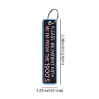 Thumbnail for PLEASE BE PATIENT WITH ME Key Chain - view 2