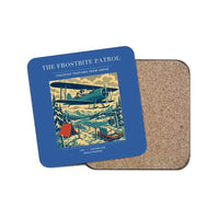Thumbnail for The Frostbite Patrol - Designed Coasters design on blue 1-piece