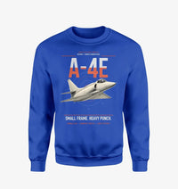 Thumbnail for A-4E Skyhawk design on blue sweatshirt
