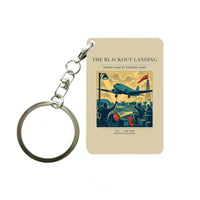 Thumbnail for VINTAGE G4501 - The Blackout Landing - Designed Key Chain design on beige
