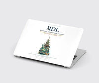 Thumbnail for Mandalay International Airport (MDL) design on white MacBook case